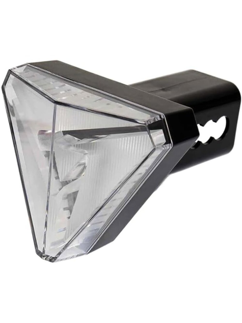 Red LED Towing Trailer Hitch Cover with Brake & Reverse Light for 2" Receiver - Picture 3 of 8